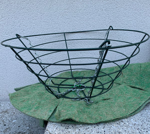 16 inch Wire Hanging Basket