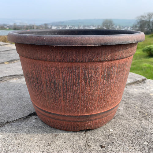 Terracotta Barrel